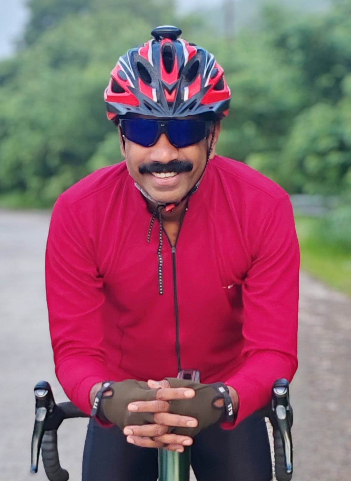 Cornering on mountain